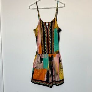 ECI New York ~ Beaded Romper~ Size Small